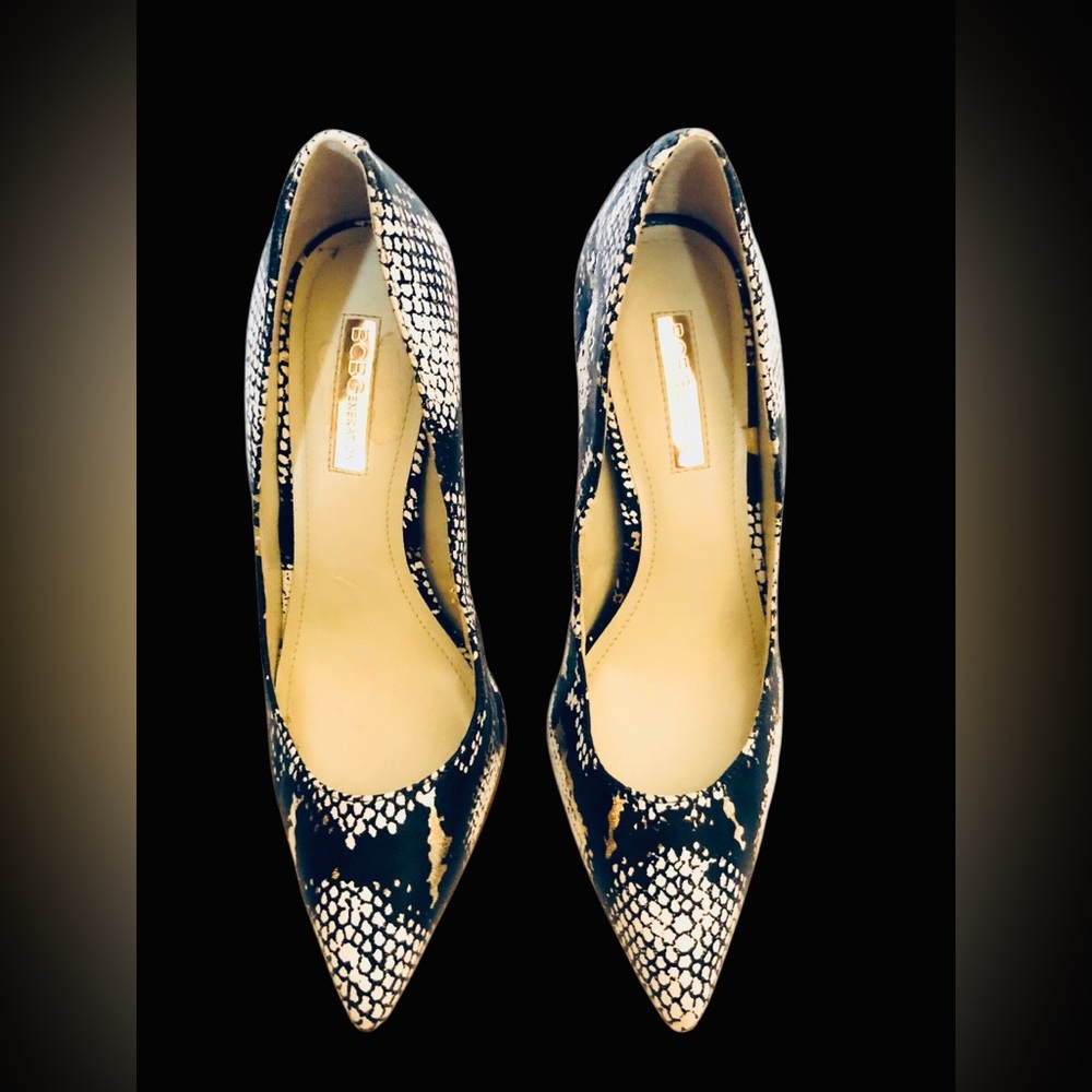 Bcbg Snake Skin Print Heels View 6